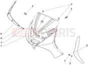 Front shield - Piaggio Beverly 125 2006