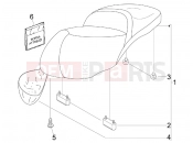 Saddle/seats - Piaggio Beverly 125 2006