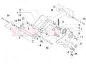 Swinging arm - Piaggio Beverly 125 2006