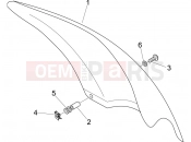Windshield - Glass - Piaggio Beverly 125 2006