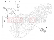 Stater - Electric starter - Piaggio Beverly 125 Tourer 2008