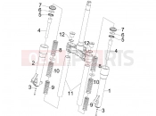 PIAGGIO Beverly 125 Tourer Fork's components (Escorts)