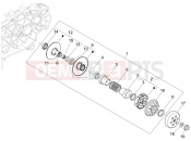 kuplung 2 - Piaggio Beverly 250 2006