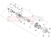 PIAGGIO Beverly 250 Driven pulley
