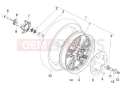 PIAGGIO Beverly 250 Front wheel