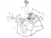 Benzin tank - Piaggio Beverly 250 ie 2008