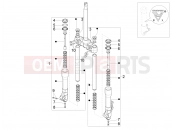 Fork's components (Mingxing) - Piaggio Beverly 300 ie ABS 2019
