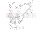 Frame/bodywork - Piaggio Beverly 300 ie ABS 2019