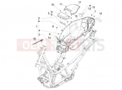 Helmet huosing - Undersaddle - Piaggio Beverly 300 ie ABS 2019