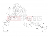 Rocking levers support unit - Piaggio Beverly 300 ie ABS 2019
