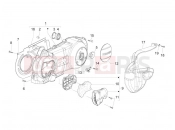 Crankcase cover - Crankcase cooling - Piaggio Beverly 300 ie Tourer 2012