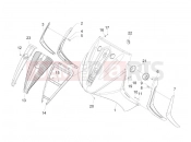 Front shield - Piaggio Beverly 300 ie Tourer 2012