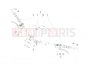 Handlebars - Master cil. - Piaggio Beverly 300 ie Tourer 2012