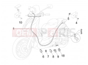 Main cable harness - Piaggio Beverly 300 ie Tourer 2012