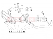 Silencer - Piaggio Beverly 300 ie Tourer 2012