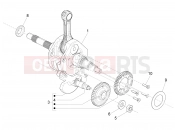 Crankshaft - Piaggio Beverly 500 ie 2006