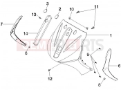 Front shield - Piaggio Beverly 500 ie 2006