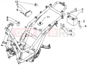 Electrical device-battery - Piaggio BV 250 (U.S.A.)