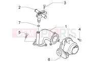 PIAGGIO Union pipe-throttle body-injector