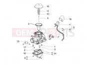 Carburetor's components - Piaggio Carnaby 200 2007