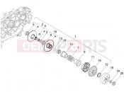 Driven pulley - Piaggio Carnaby 200 2007