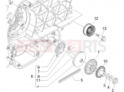 Driving pulley - Piaggio Carnaby 200 2007