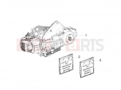 Engine, assembly - Piaggio Carnaby 200 2007