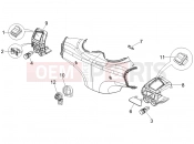 Selectors - Switches - Buttons - Piaggio Carnaby 200 2007