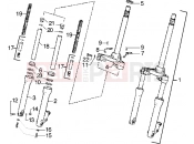 PIAGGIO Diesis 100 Front fork