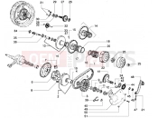 PIAGGIO Diesis 100 Speed variator, assy.
