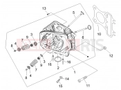 Head unit - Valve - Piaggio Fly 100 2007