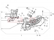 Crankcase - Piaggio Fly 100 2008