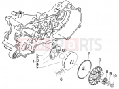 Driving pulley - Piaggio Fly 100 2011