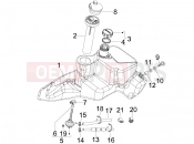 Fuel tank - Piaggio Fly 100 2011