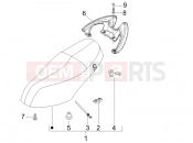 Saddle/seats - Piaggio Fly 100 2011