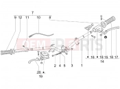 PIAGGIO Fly 125 Handlebars - Master cil.