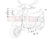 PIAGGIO Fly 125 Main cable harness