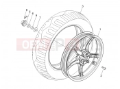 PIAGGIO Fly 125 Rear wheel