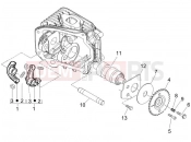 PIAGGIO Fly 125 Rocking levers support unit