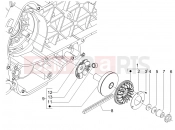 Driving pulley - Piaggio Fly 125 2007