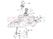 Fuel tank - Piaggio Fly 125 2007