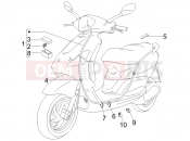 Main cable harness - Piaggio Fly 125 2007
