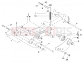 Swinging arm - Piaggio Fly 125 2007