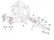 Rocking levers support unit - Piaggio Fly 125 2011