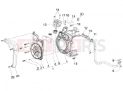 Secondary air box - Piaggio Fly 125 2011