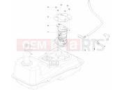 Supply system - Piaggio Fly 125 4T/3V ie 2012