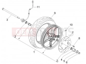 PIAGGIO Fly 150 Front wheel