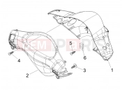 Handlebars coverages - Piaggio Fly 50 2T 2011