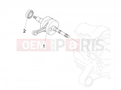 Crankshaft - Piaggio Fly 50 4T 2009