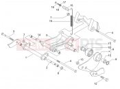 Swinging arm - Piaggio Fly 50 4T 2009